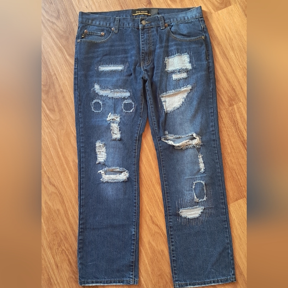 Maxi Milian Distressed Jeans for Men